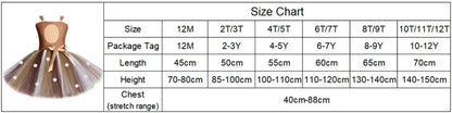 Deer Costume for Girls Christmas Tutu Dress Girls Fancy Elk Reindeer Dress Up Clothes Kids Halloween Birthday Party Costumes