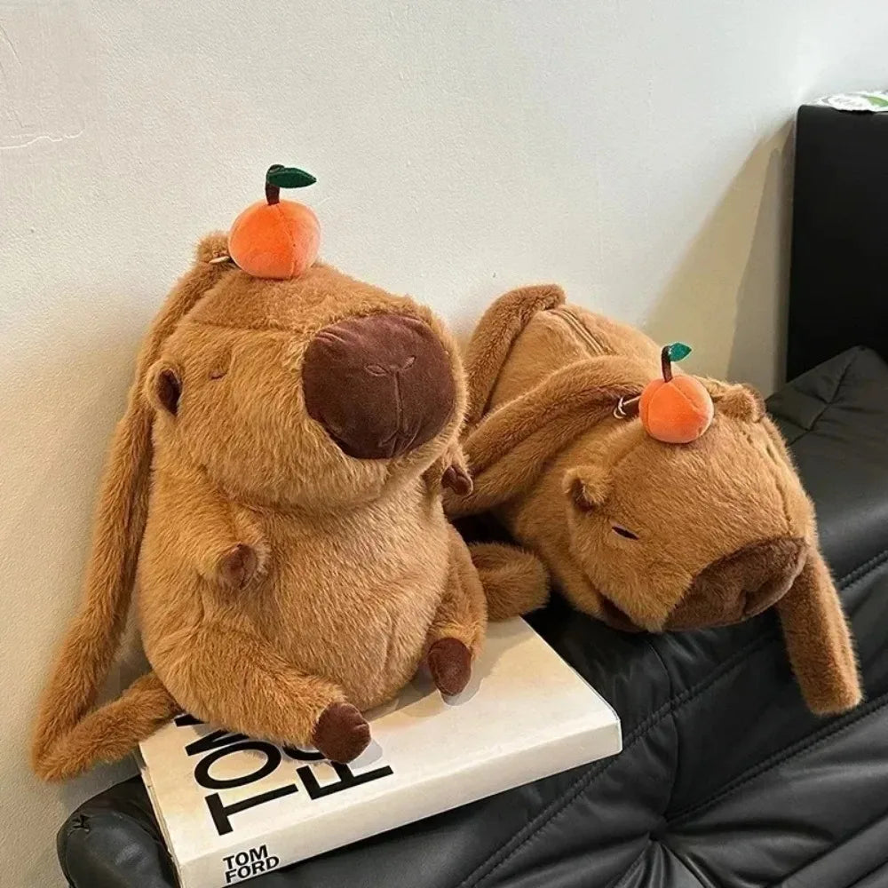 Backpack Kawaii Fashion Plushie Doll Fur Bag Children's Bag Shoulder Bag Mini Knapsack Bags Gifts For Girlfriend