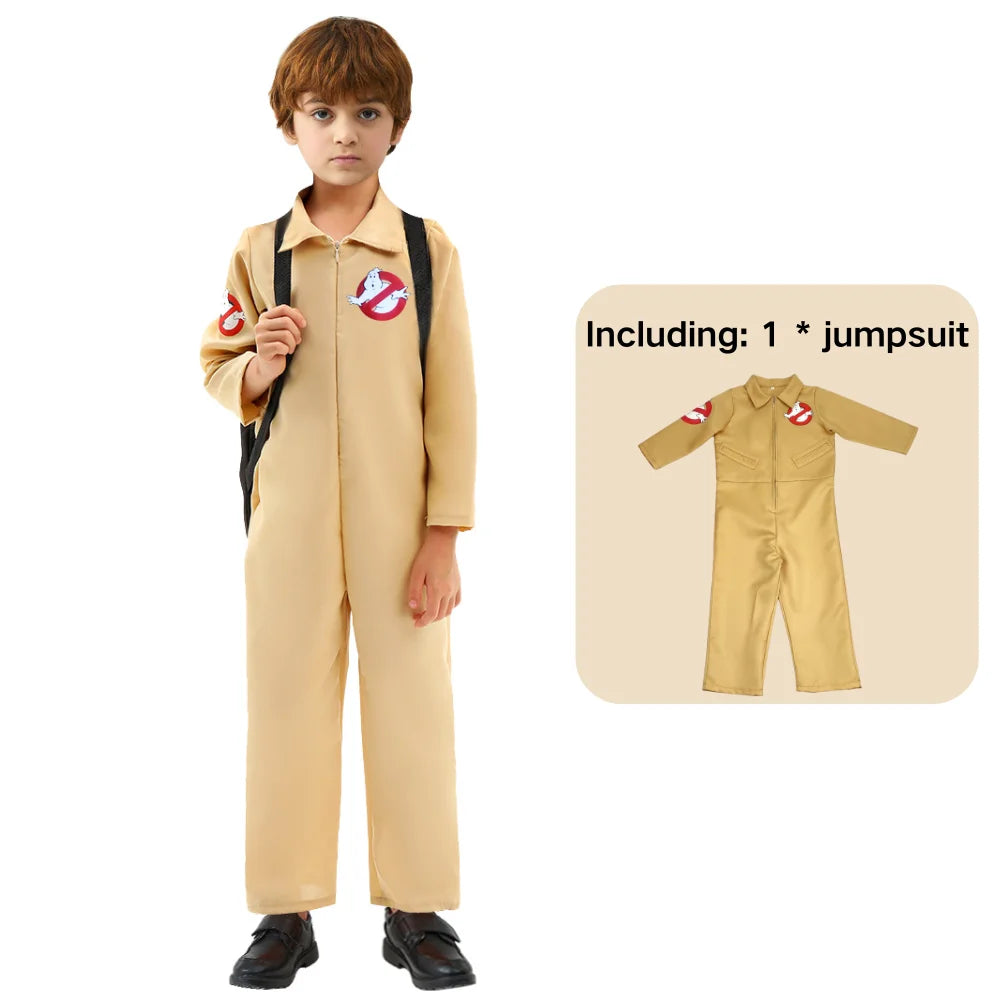This Ghostbusters cosplay costume and quantum pack are suitable for both children and adults
