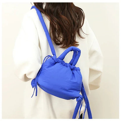 Colorful Nylon Small Square Shoulder and Crossbody Bags Super Cool Simple Versatile Handbags for Women 2024 Casual Hot Sale