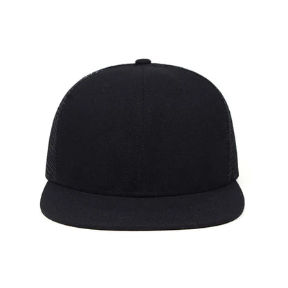 Fashion Men Baseball Cap Blank Mesh Camouflage Solid Color Hip Hop Hat Outdoor Sports Visor Snapback Hats Trucker Caps