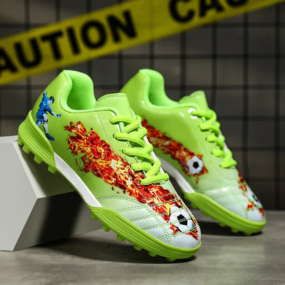 Hot Sale Youth Long Nail Soccer Shoes Children Students Large Size Broken Nail Soccer Shoes Unisex Training Shoes 35-45#
