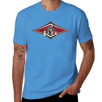 New Vintage Surfing Bear Big Wednesday cult Surfboard surf logo diamond retro T shirt T-Shirt T-Shirt