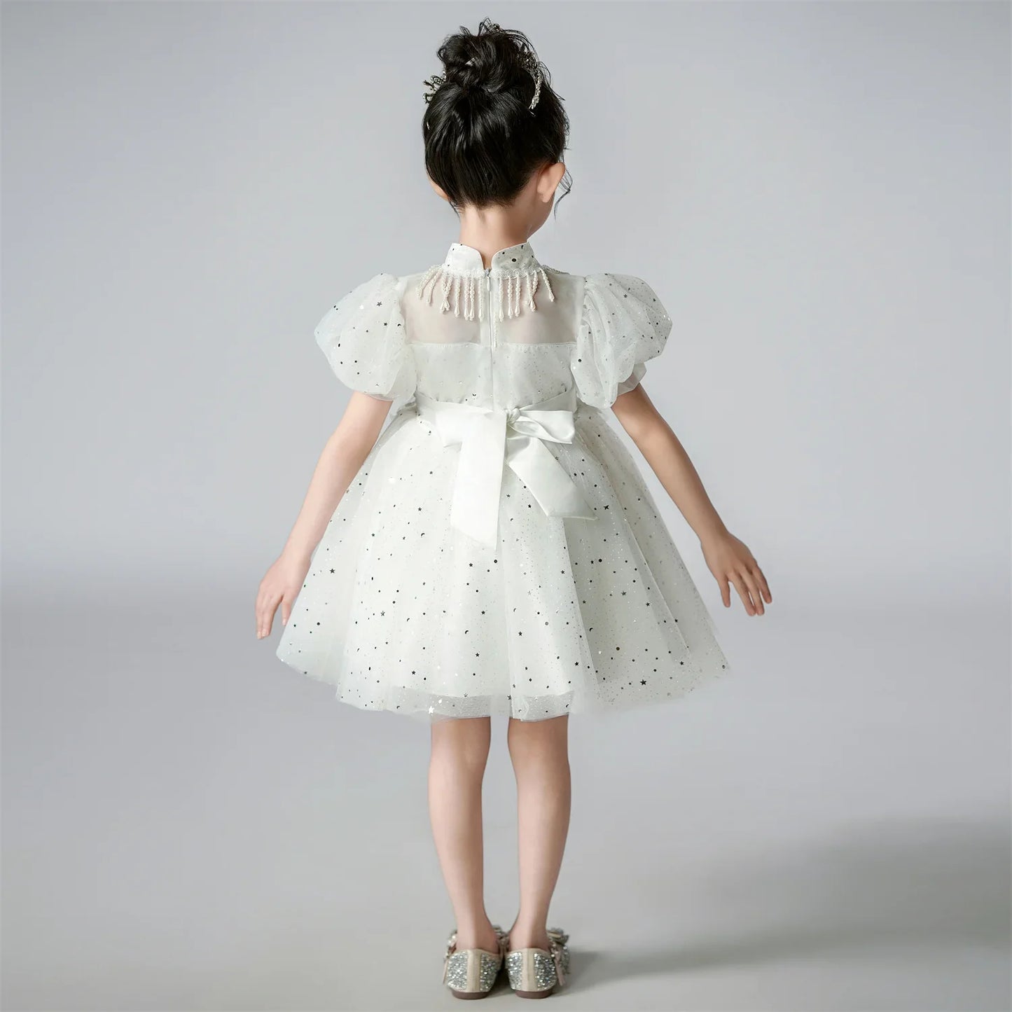 Girl Flower Princess Dress Kids Summer Gown Dresses For 2-10 Years Girls Wedding Birthday Party Clothing Children Pink Costume