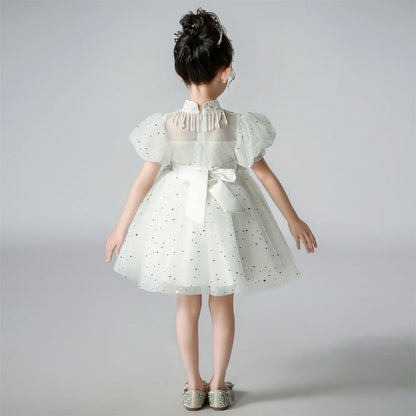 Girl Flower Princess Dress Kids Summer Gown Dresses For 2-10 Years Girls Wedding Birthday Party Clothing Children Pink Costume