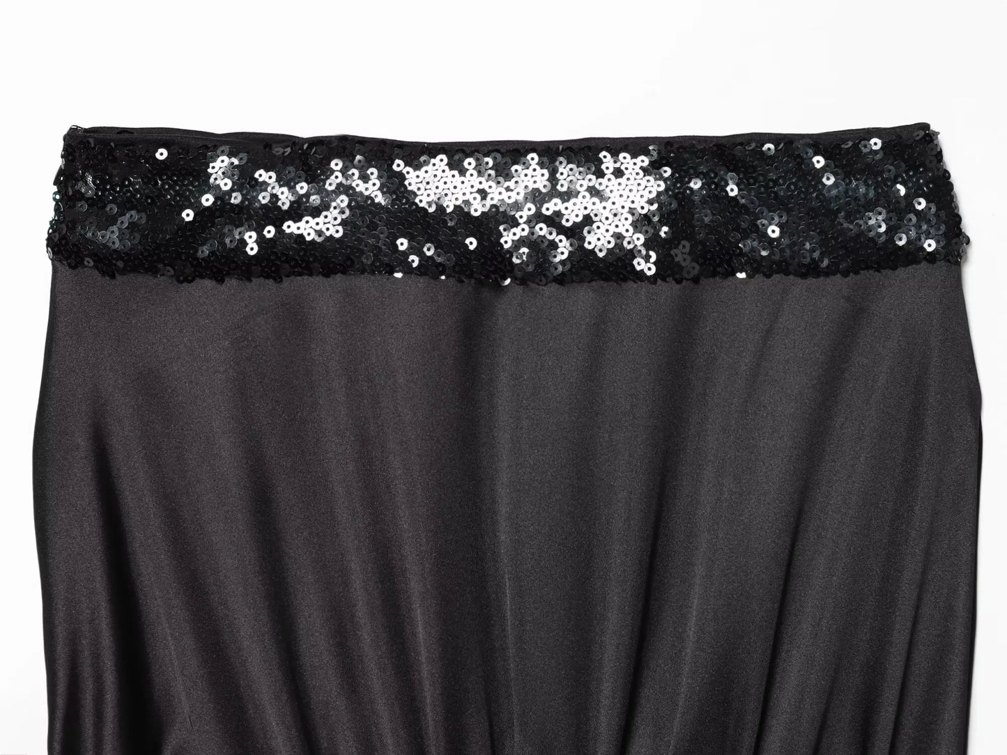 Chic Sequins Strapless Top For Women Holiday Party Tube Tops Chic Off Shoulder Fashion Solid Summer New Ladies Club Wear
