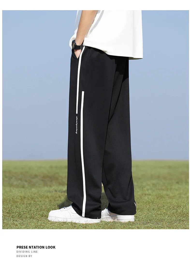 High Quality Outdoor Sports Seasonal Trend Casual Versatile Fitness Running Breathable Ankle Pants Breathable Straight Leg Pants