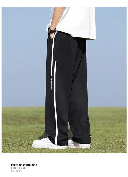 High Quality Outdoor Sports Seasonal Trend Casual Versatile Fitness Running Breathable Ankle Pants Breathable Straight Leg Pants