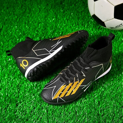 New Professional Football Boots Match Sport Sneakers Unisex Soccer Shoes Outdoor Non-slip Drop Shipping Training Sport Futsal