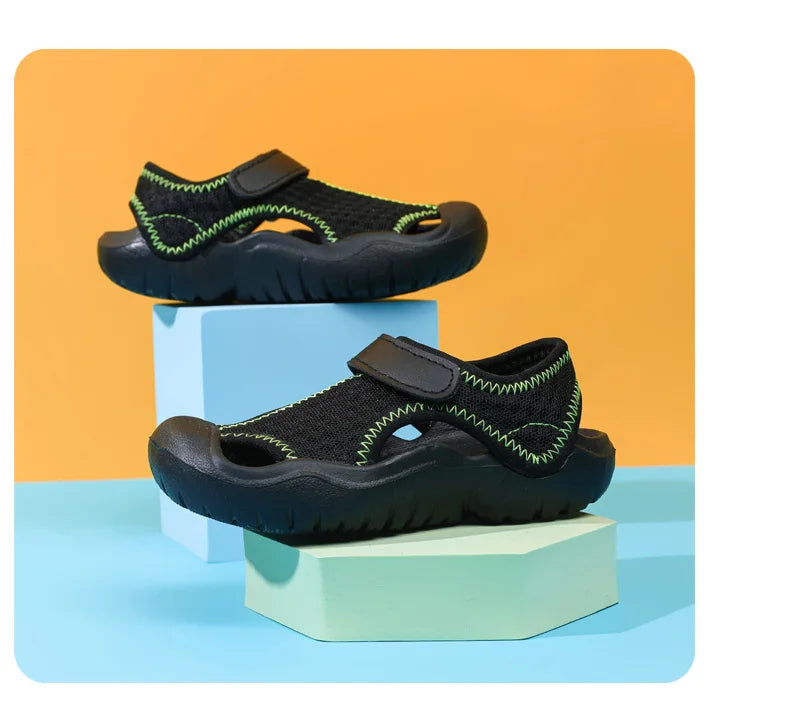Summer Kids Barefoot Shoes Boys Sandals Beach Water Sneaker Lightweight Breathable Casual Walking Sandals Sandals for Toddler