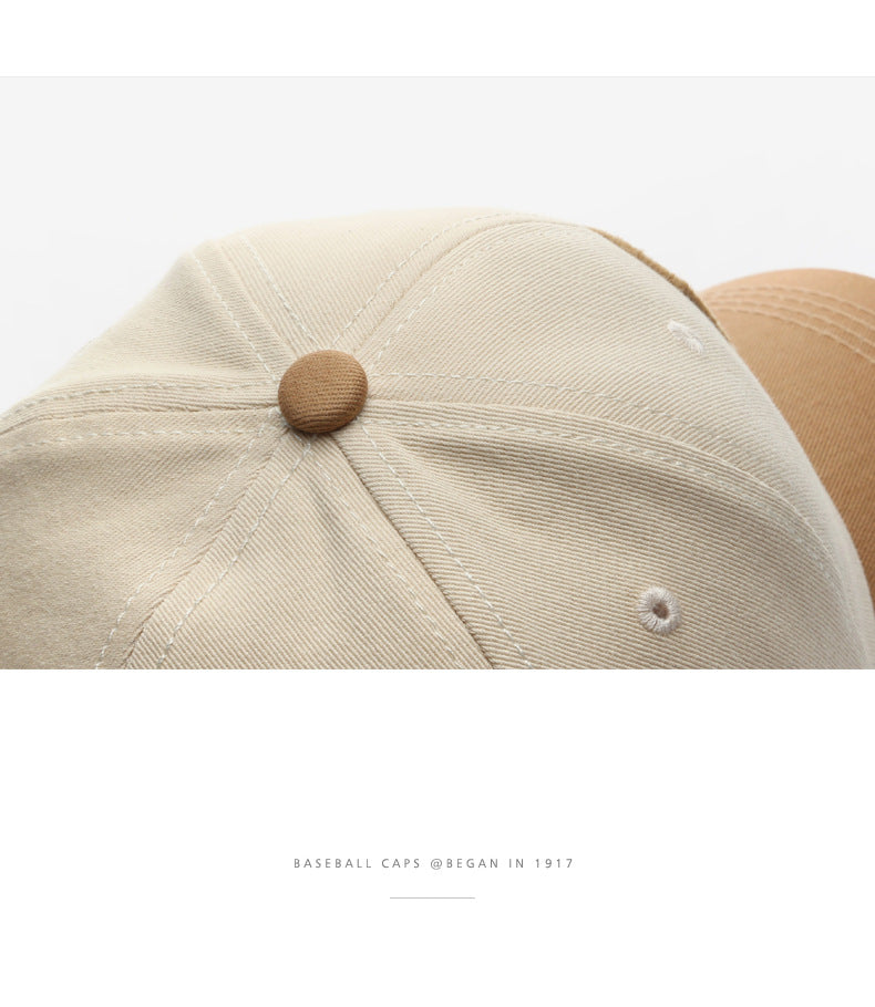 Unisex Cotton Baseball Cap For Women And Men Casual Snapback Hat Fashion Letter C Patch Hat Summer Sun Visors Caps