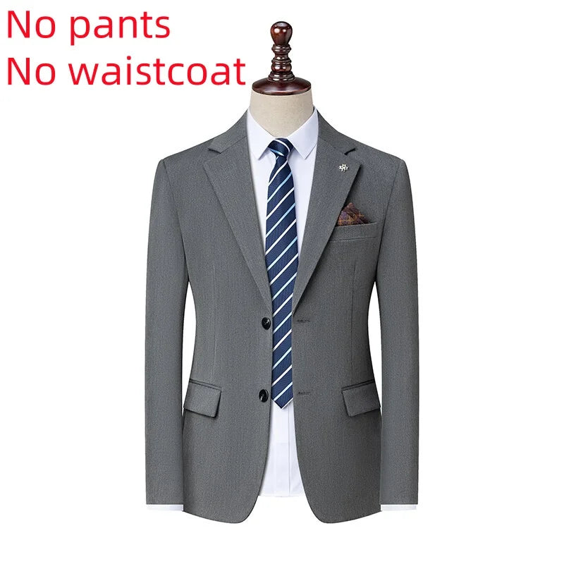 2025 High quality fashion handsome everything fashion business leisure has a single west two sets three sets