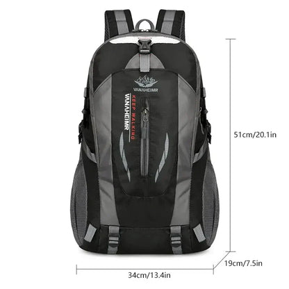 40L Outdoor Waterproof Large Capacity Hiking Bag
