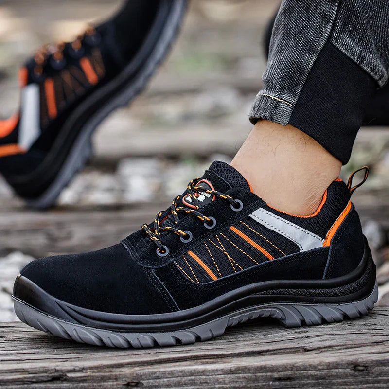 Plastic toe cap composite safety shoes men metal free working  boots  insulation shoes electrician