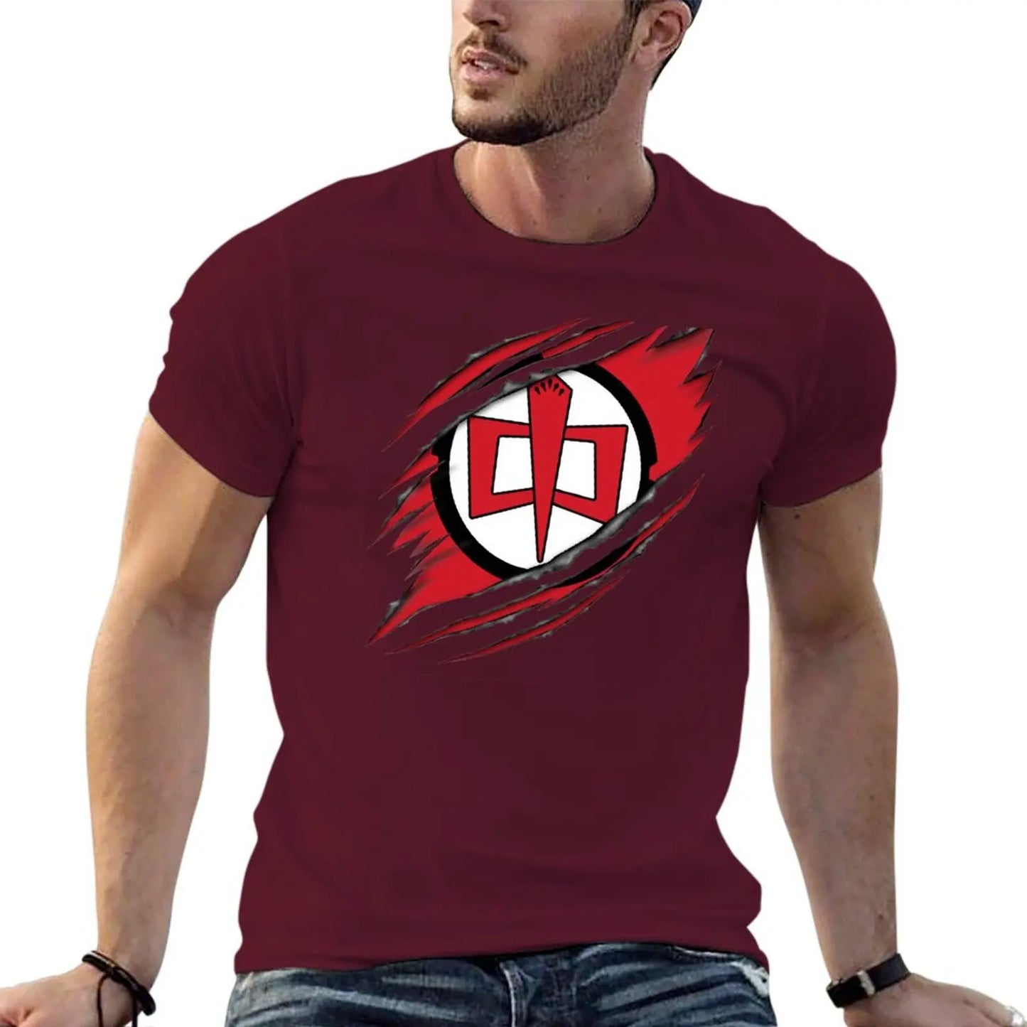 The Greatest American Hero Symbol T-shirt kawaii clothes oversized mens funny t shirts