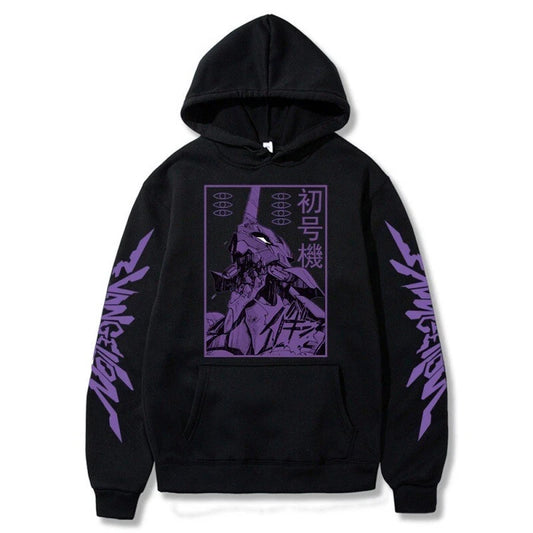 Neon Genesis Evangelion EVA Cosplay hoodie print jumper Men's and women's same streetwear tops