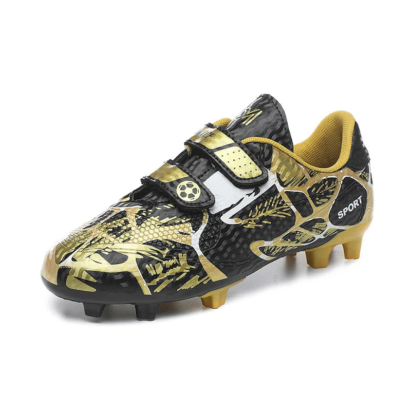 Professional Football Shoes Kids Futsal Sneakers Outdoor Low-cut Soccer Shoes Boys Lightweight Non-slip Children's Sports Shoes