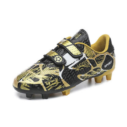 Professional Football Shoes Kids Futsal Sneakers Outdoor Low-cut Soccer Shoes Boys Lightweight Non-slip Children's Sports Shoes