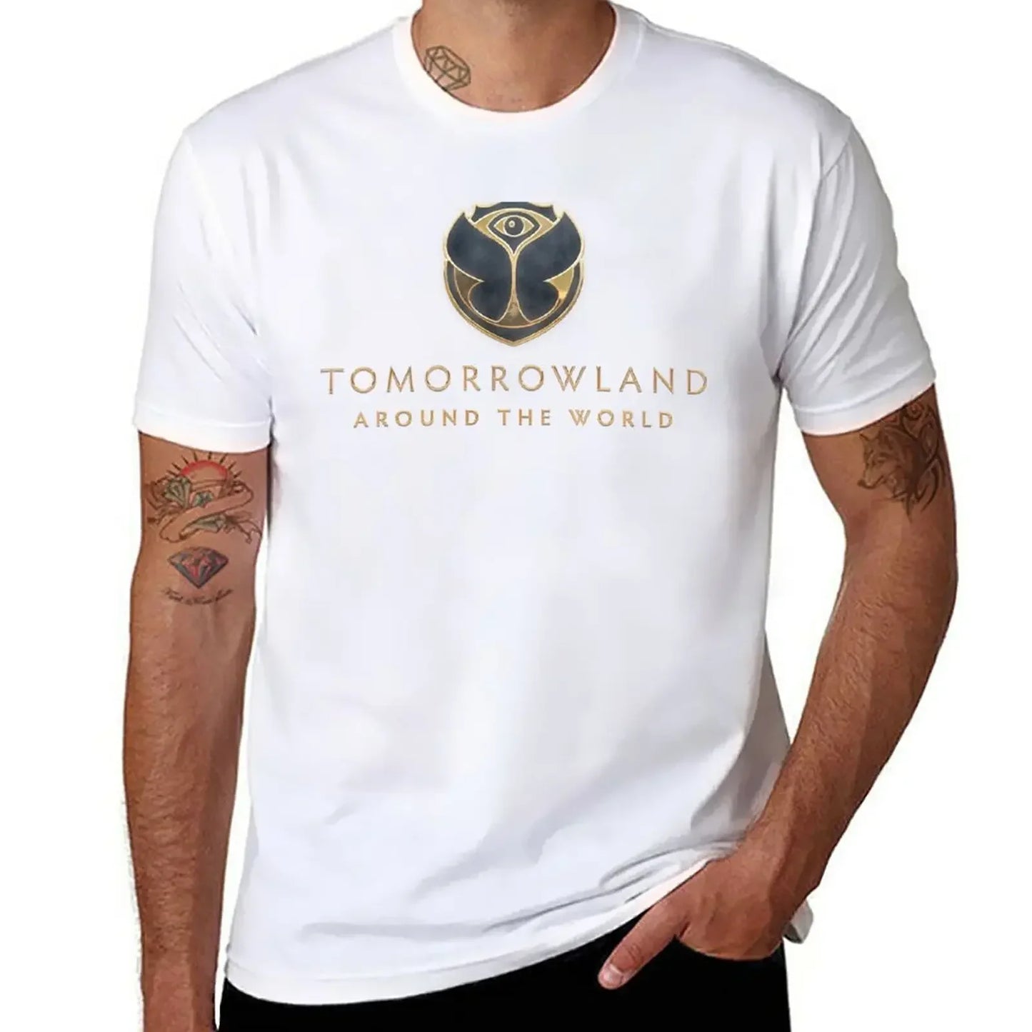 New Tomorrowland T-Shirt anime figures quick drying mens clothing