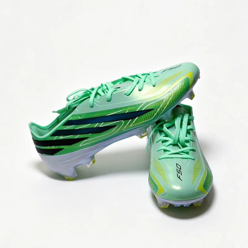 High Quality Mens Soccer Shoes 2026-F50 Breathable Non-Slip Turf Soccer Cleats Boys TF/FG Training Football Boots Chuteira Campo