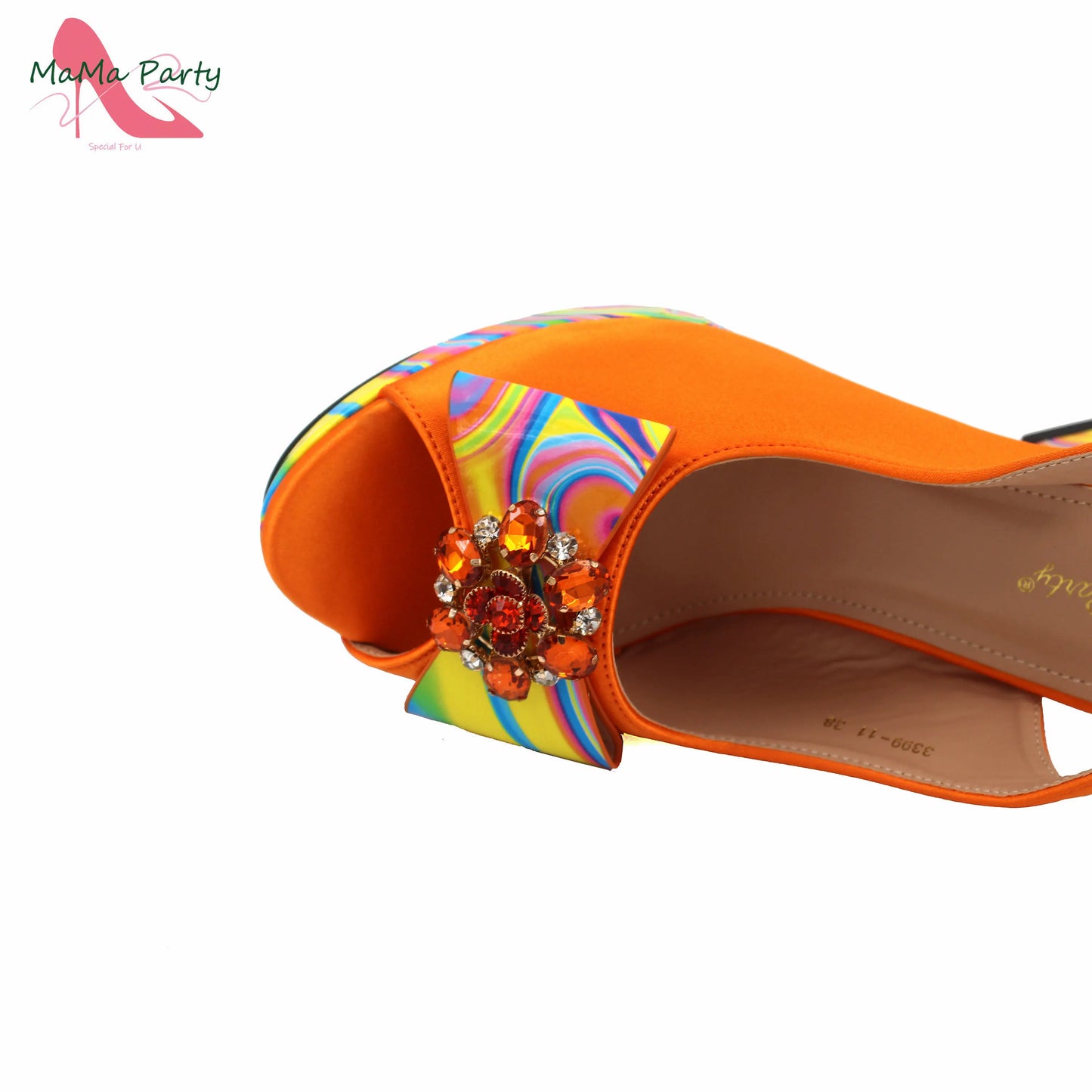 Red Color Italian Design Shoes Matching Bag Set Super High Heels Pumps for Garden Party