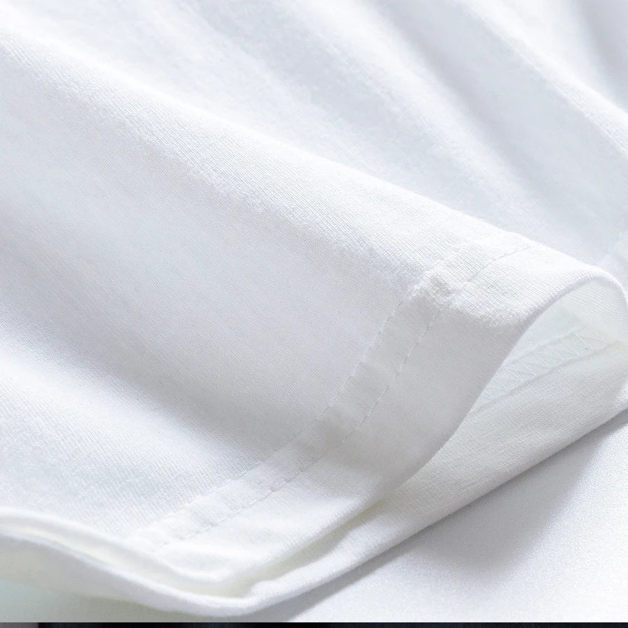 Women O-neck Long Sleeve T shirts Lady White Cotton Tops Female Soft Casual Tees Women's Black T-shirt