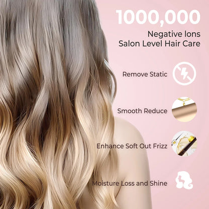 Electric Hair Curler for Women Professional Ceramic Curling Iron Adjustable Temperature Instant Heating Hair Styling Tool