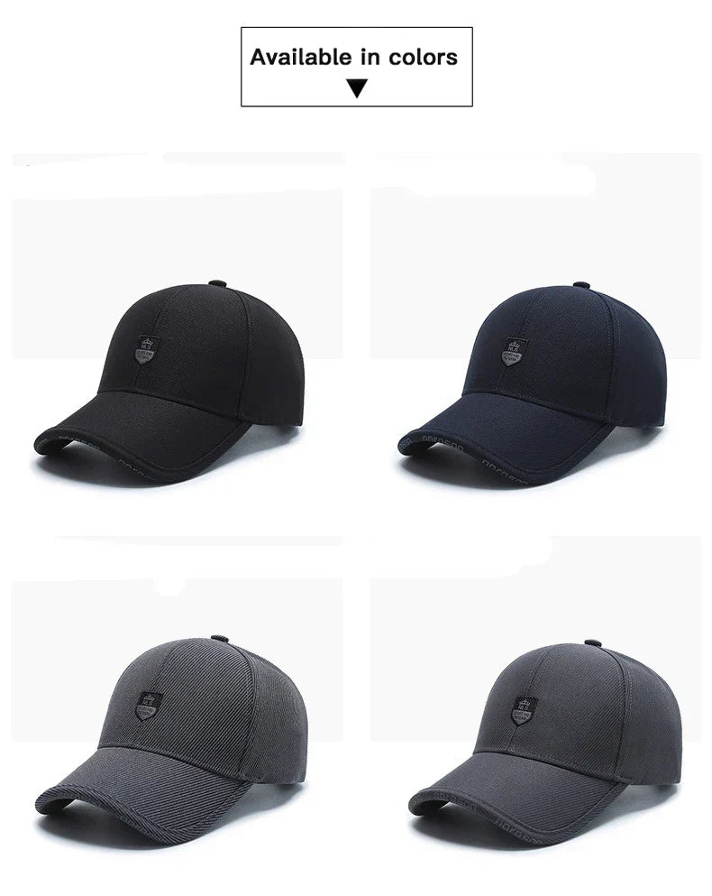 Middle-Aged And Elderly Hats, Men's Baseball, Spring And Autumn New Fashion, Dads, Foreign Styles, Versatile Sunshade Caps