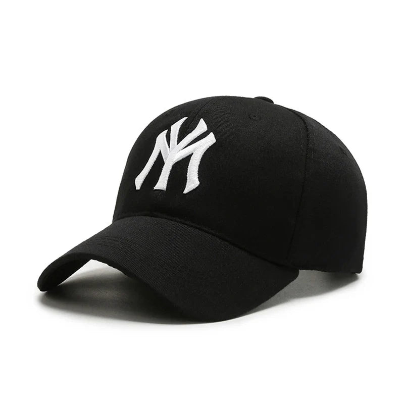 Fashion Korean Letter MY Baseball Cap 3D Embroidery Dad Hat Men