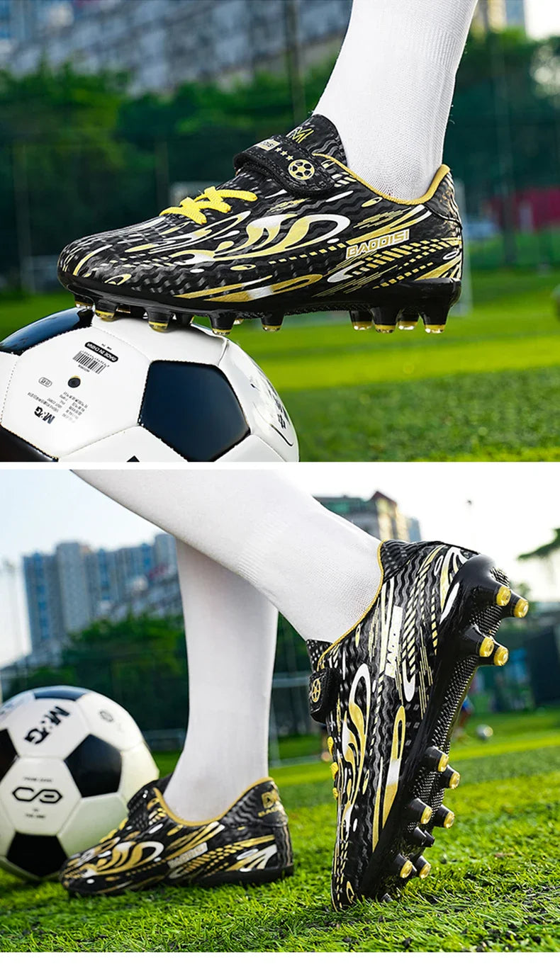 Kids Professional Soccer Shoes Indoor Men Football Field Boots Original Football Shoes TF/AG Society Cleats Grass Training Fast