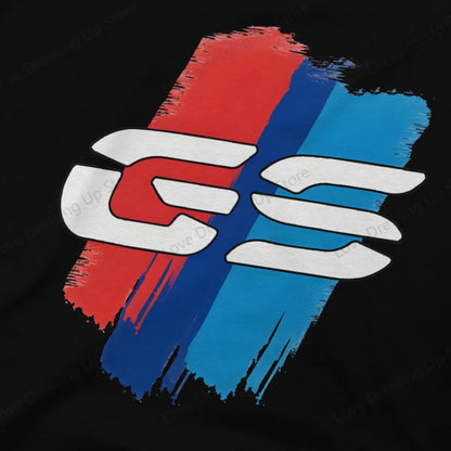 GS Motorcycle T Shirt Grunge Men Tees Summer Clothing COTTON Crewneck TShirt