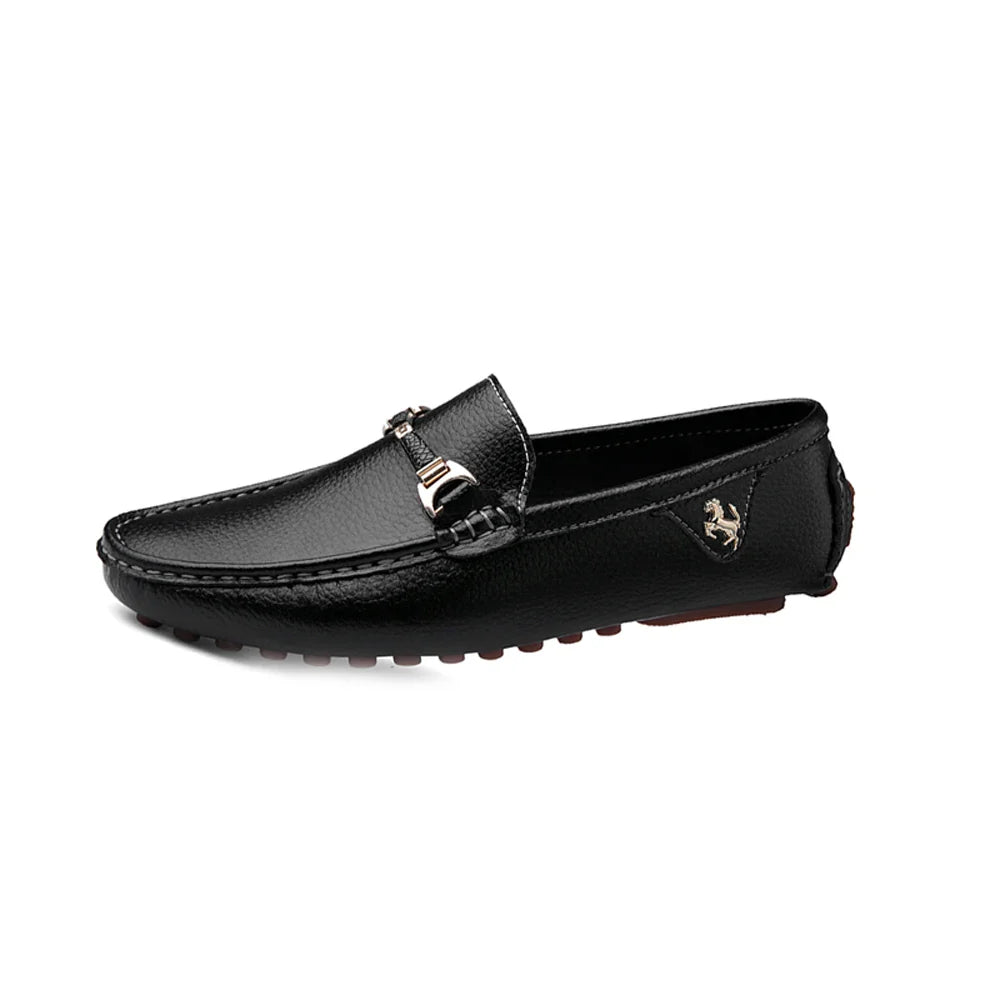 White Loafers for Men Size 48 Slip on Shoes Driving Flats Casual Moccasins for Men Comfy Male Loafers