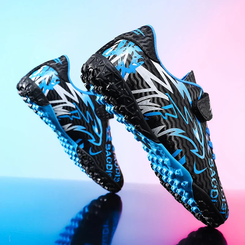New Men Kids Soccer Shoes Non-Slip Football Boots Ultralight Cleats Match Grass Boys Professional Training Shoes Drop Shipping