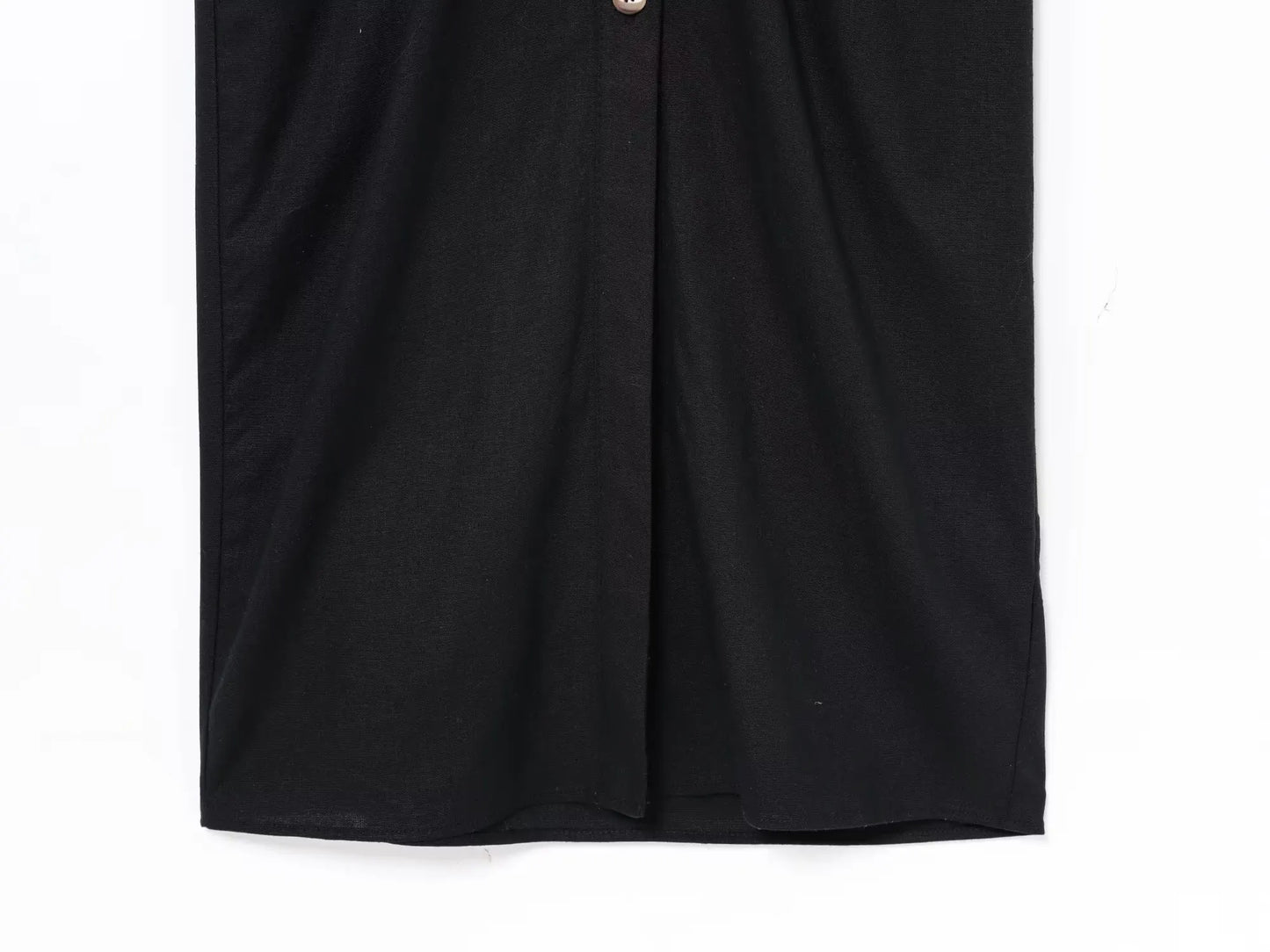 New  Women's elegant holiday style refreshing and comfortable short-sleeved V-neck MIDI dress