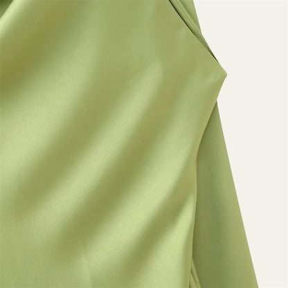 Elegant Women's Soft Silk Satin Long Dress Halter Backless Sleeveless Maxi Dresses Summer Lady Long Ribbon Party Gowns