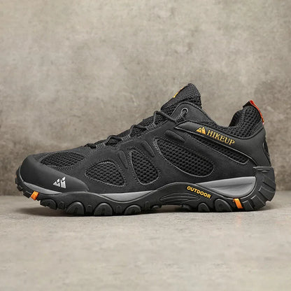 New Non-slip Wear Resistant Men‘s Outdoor Hiking Shoes Breathable Splashproof Climbing Men Sneaker Hunting Mountain Shoes