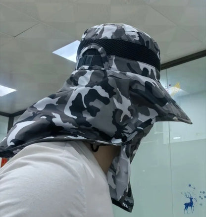 Sun Hats UV Protection Outdoor Hunting Fishing Cap for Men Women Hiking Camping