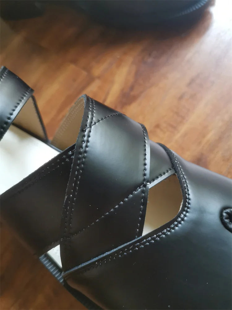 Fashion Women's Shoes New High Quality Leather Split Toe Mary Jane Shoes Comfortable Low Heel Women Shoes Lolita