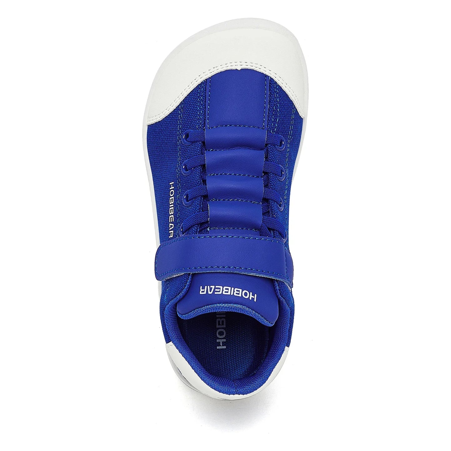 Boys Girls Barefoot Shoes Kids Wide Toe Minimalist Sneakers Lightweight Hook Loop Artificial Leather Fabric Shoes