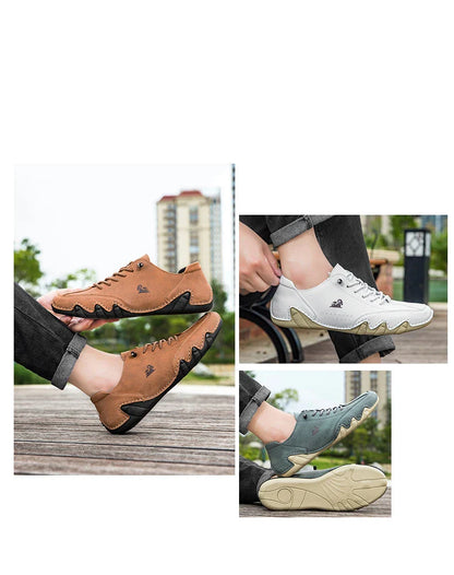 Men's shoes four season new plus size casual shoes fashion low-top soft sole breathable outdoor shoes men's sports walking shoes