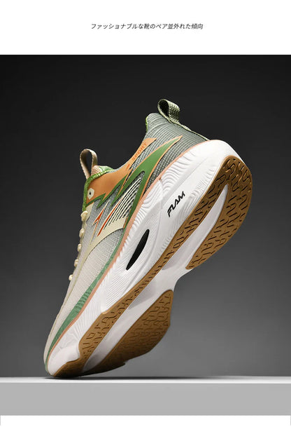 Men Sports Running Shoes Carbon Board Air Cushion Breathable Lightweight Women's Comfortable Athletic Nonskid Sneakers
