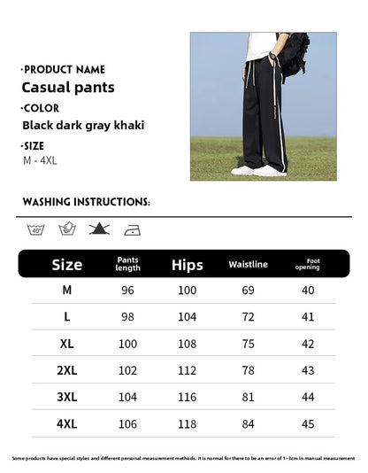 High Quality Outdoor Sports Seasonal Trend Casual Versatile Fitness Running Breathable Ankle Pants Breathable Straight Leg Pants