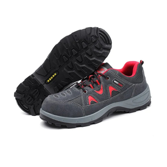 Steel Toe Safety Shoes Labor Protection Anti Smashing & Piercing Comfortable And Secure Work Footwear