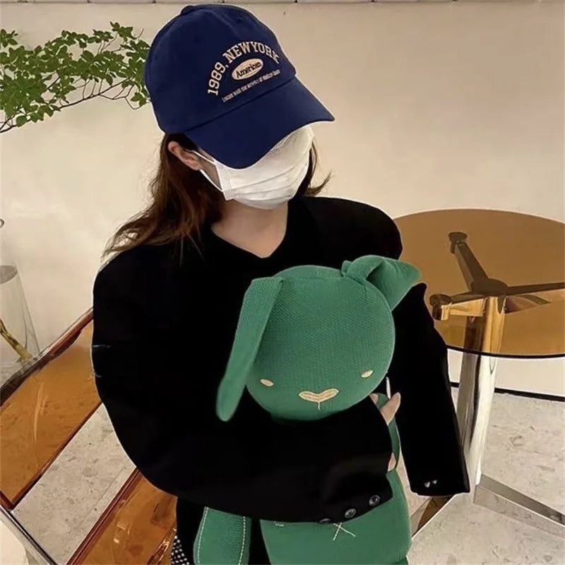 Retro Letter Embroidery Baseball Cap for Men and Women Curved Brim Hat Summer Outdoor Soft Top Caps Casual Snapback Sun Hats