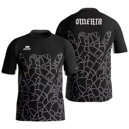 Camiseta Infantil Verão Estampa 3D 47 Masculina Respirável Gola Redonda Manga Curta para Corrida, Caminhada, Pesca e Atividades ao Ar Livre