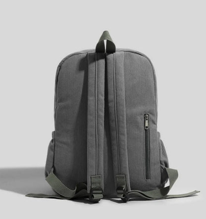 Personalized Backpack 2025 Soft Schoolbag shoulder straps Large Capacity Custom Unique Name Embroidered Corduroy Special Design