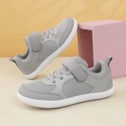 New Boys Girls Sneakers Kids Wide Barefoot Shoes Naturally Splay Shoes Minimalist Barefoot Shoes Toddler Little Big Kid Casual