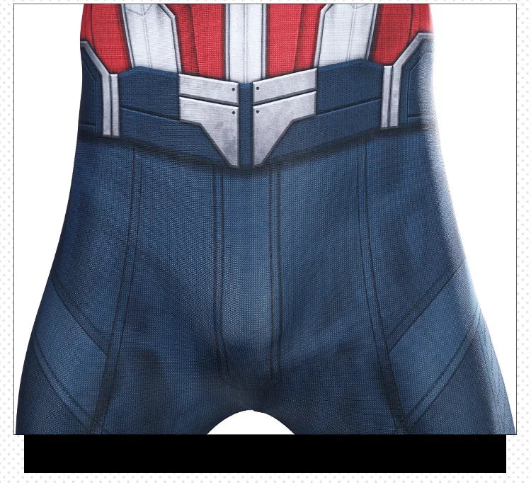 New Superhero Captain Steve Rogers Cosplay Costume Jumpsuit Adult Men Halloween Comic Con Outfit Custom Made Superhero Suit