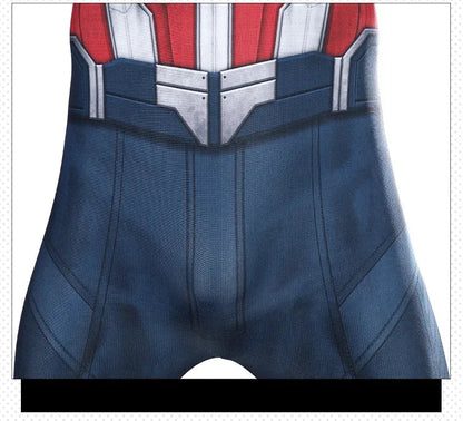 New Superhero Captain Steve Rogers Cosplay Costume Jumpsuit Adult Men Halloween Comic Con Outfit Custom Made Superhero Suit