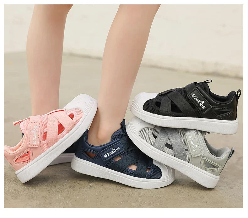 Summer new men's and women's children's sports shoes breathable outdoor sandals children's beach shoes children's